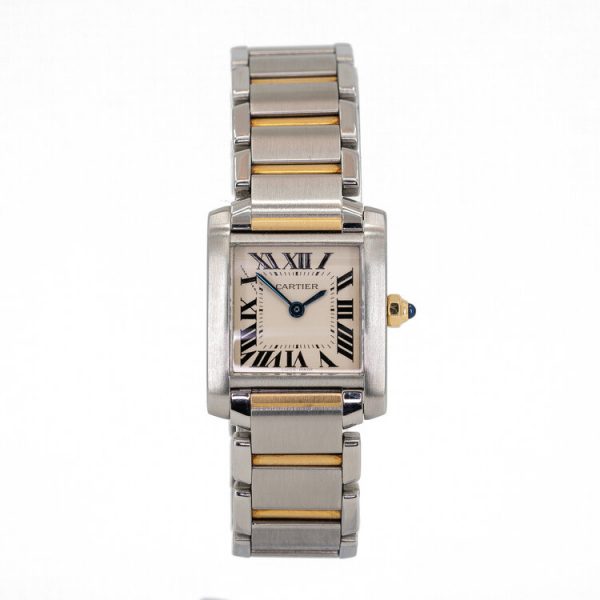 Cartier Tank Francaise 20mm Small Model Steel and Gold Quartz Watch