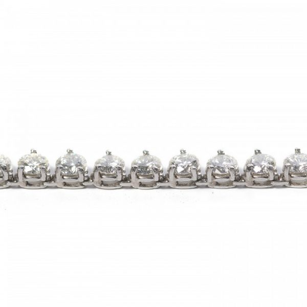 Diamond Riviere Line Necklace, 50.00 carat total