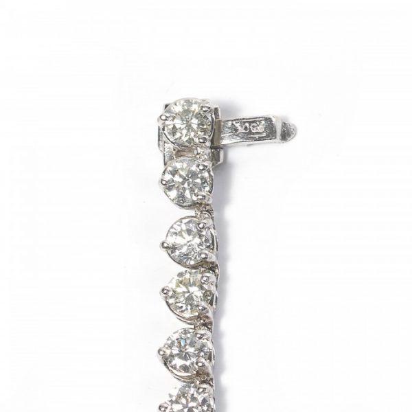 Diamond Riviere Line Necklace, 50.00 carats