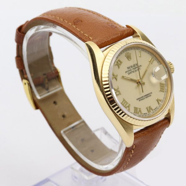 Rolex Datejust 16018 18ct Yellow Gold 36mm Automatic Watch, Circa 1979