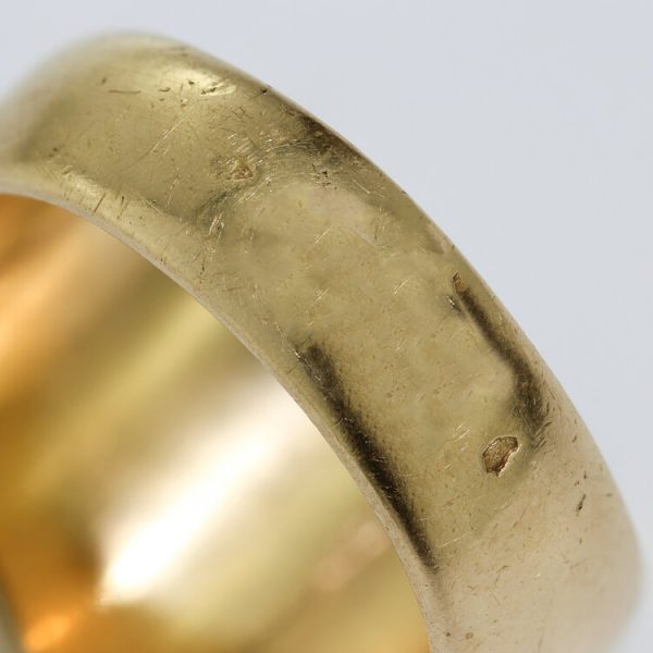 Antique French 18ct Gold Seal Ring