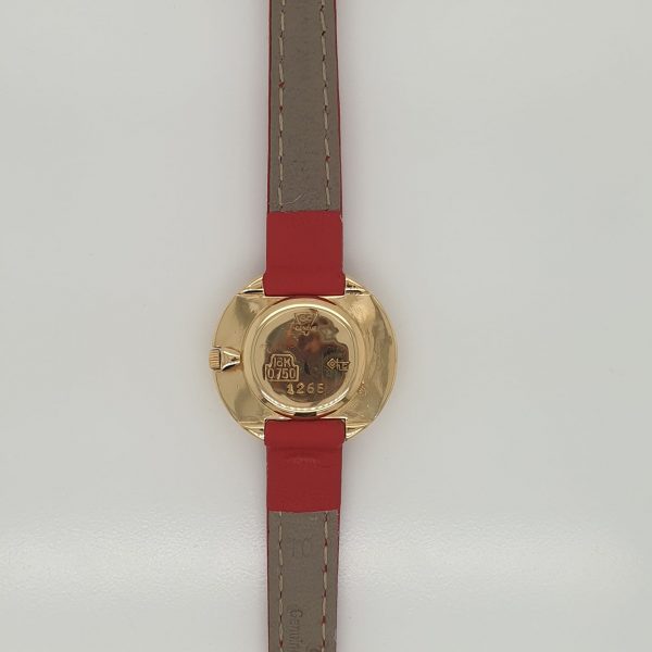 cartier watch vintage 18k gold