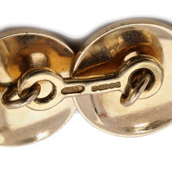 Holland and Holland 18ct Yellow Gold Cufflinks