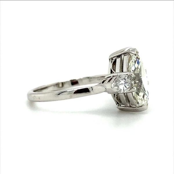 2.30ct Marquise And Pear Cut Diamond Ring