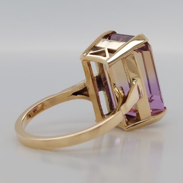 Ametrine 18ct Gold Dress Ring