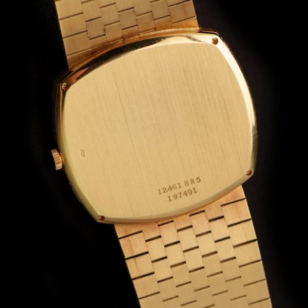 Vintage Piaget Tiger Eye and 18ct Yellow Gold Automatic Watch, Circa 1970s