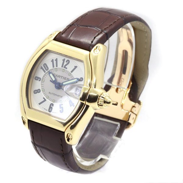 Cartier Roadster 18ct Yellow Gold 37mm Automatic Watch, Ref 2524