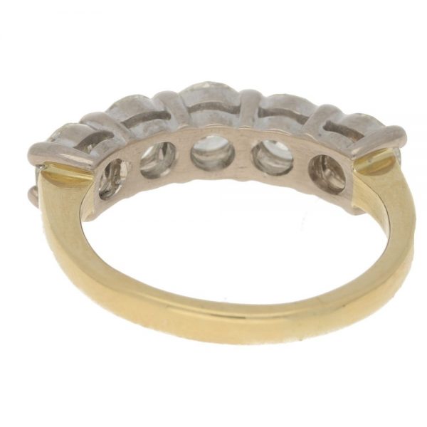 2ct Diamond Five Stone Ring in 18ct Gold