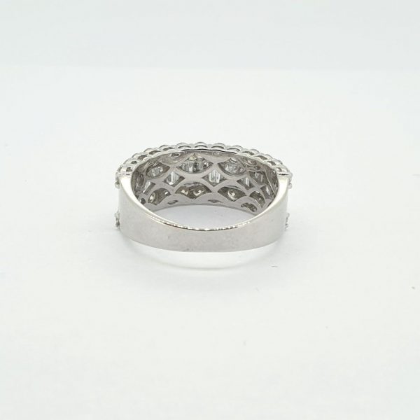 2.15ct Baguette and Brilliant Diamond Dress Ring