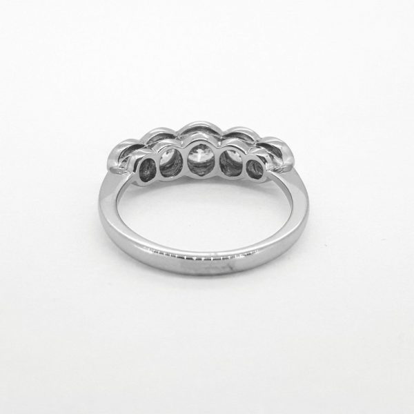 1.60ct Five Stone Diamond Ring in Platinum