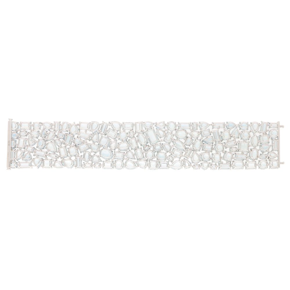 Contemporary 94.6ct Aquamarine Bracelet - Jewellery Discovery