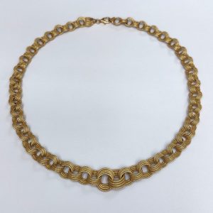 Vintage French 18ct Gold Necklace