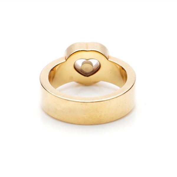 Chopard 18ct Yellow Gold Happy Diamond Ring