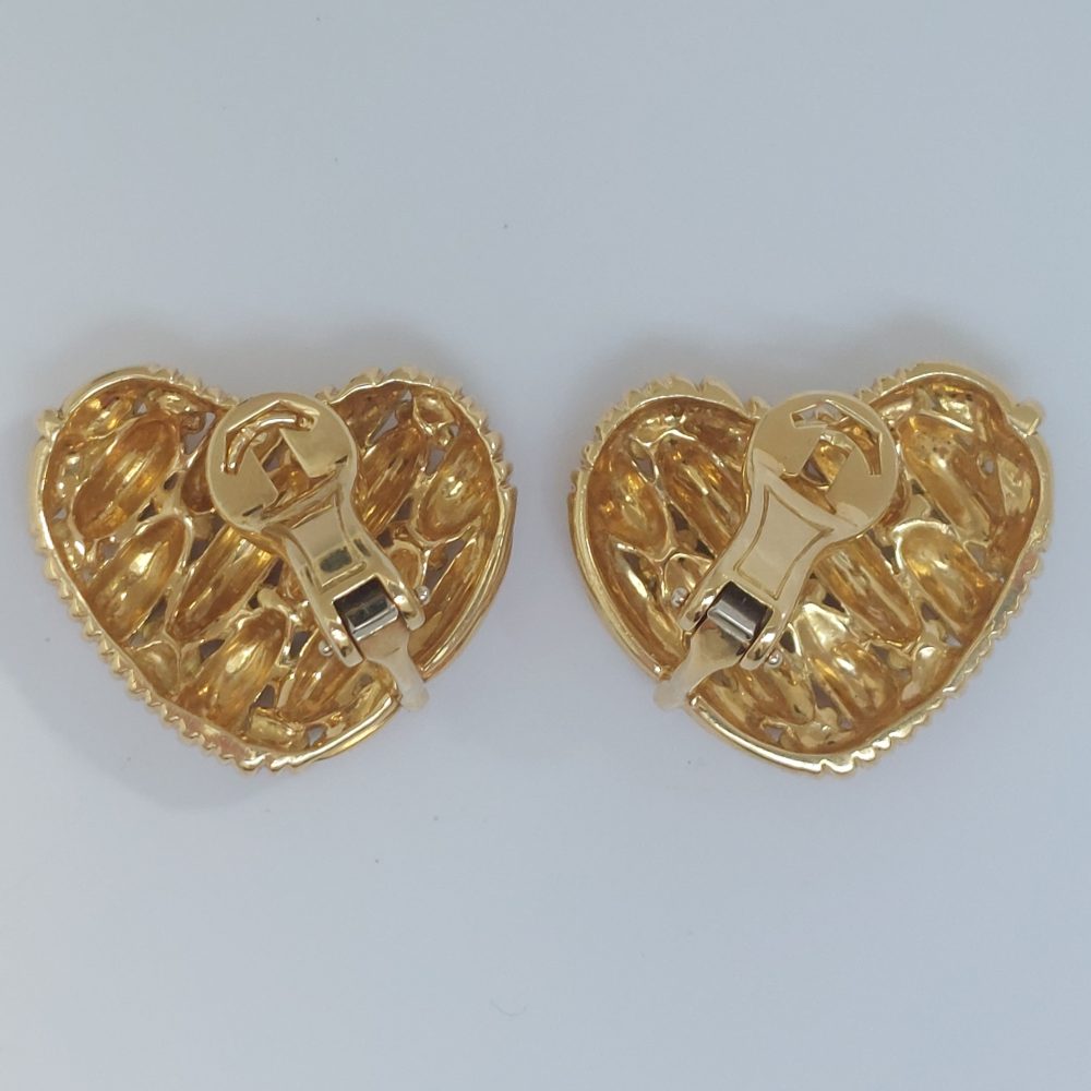 Genuine Return to Tiffany & Co Mini Heart Tag Stud Earrings Retail £240 +  tax | eBay