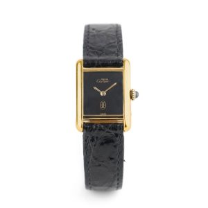 Vintage 1970s Cartier Must de Cartier Tank Manual Watch