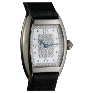 Franck Muller 18ct White Gold and Diamond Ladies Quartz Watch