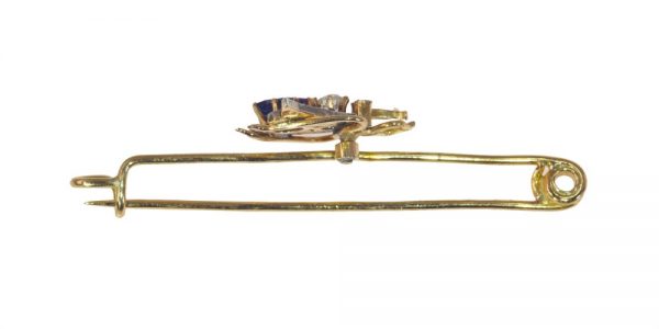 Antique Victorian Fly Bar Brooch