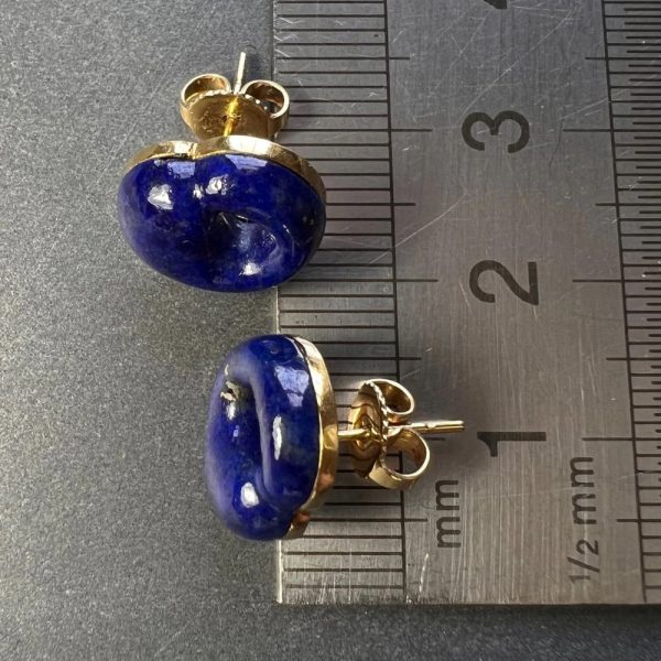 Elsa Perretti for Tiffany and Co Lapis Lazuli Earrings