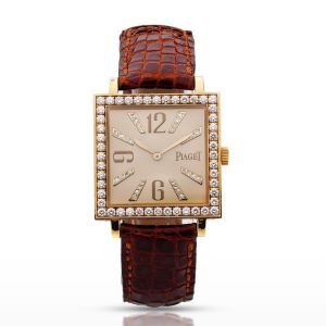 Piaget 18ct Yellow Gold Watch with Diamonds, Ref P10182