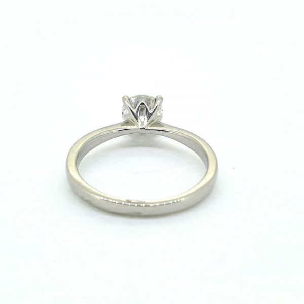 1ct Diamond Solitaire Engagement Ring in Platinum with GIA Certificate