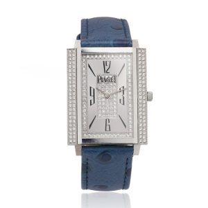 Piaget Mecanique 18ct White Gold Watch with Diamonds