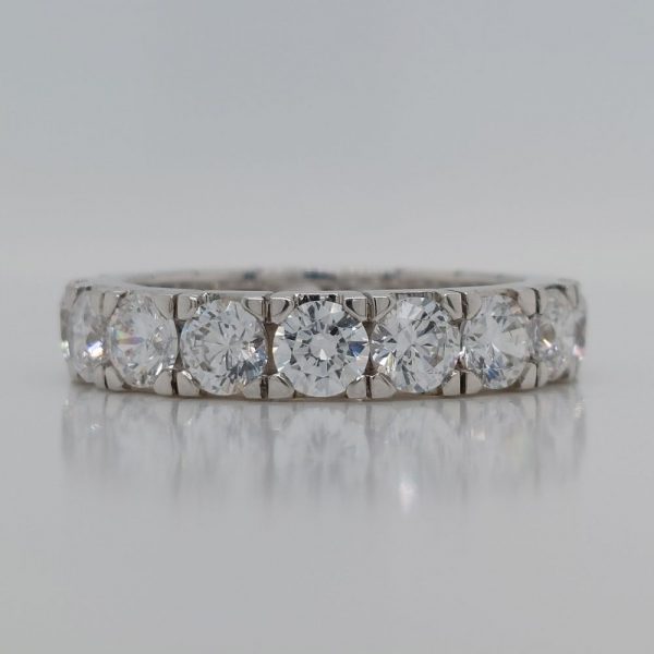 3.80ct Full Brilliant Cut Diamond Eternity Ring