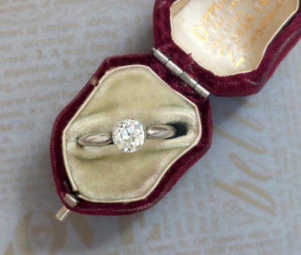 Antique Old cut Diamond engagement ring