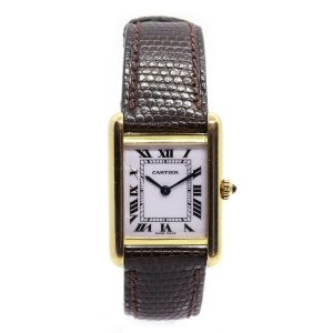 Cartier Tank Louis Paris 18ct Yellow Gold Quartz Watch, Circa 2000