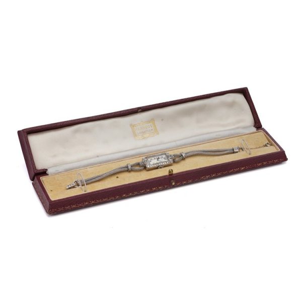 Art Deco Diamond Cocktail Watch by Patek Philippe
