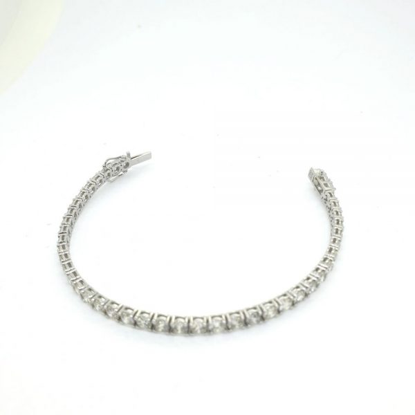 Diamond Line Bracelet, 9.52 carat total