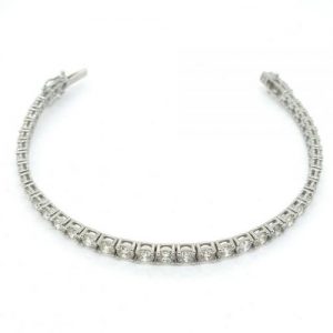 Diamond Tennis Bracelet, 9.52 carats