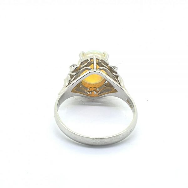 1.61ct Opal and Diamond Dress Ring