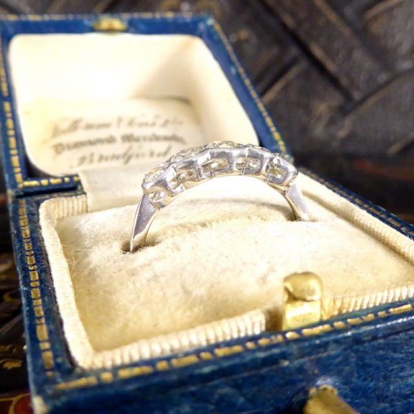 Edwardian Style 0.75ct Diamond Five Stone Ring