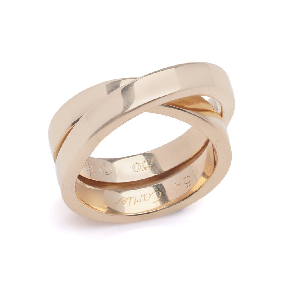 Cartier Nouvelle Vague Cross Gold Ring Jewellery Discovery