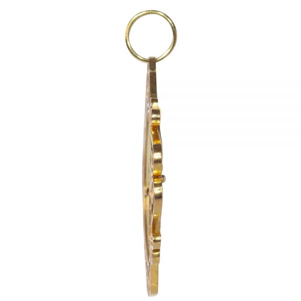 Antique Gold Medal Pendant of Ovid
