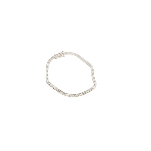 Diamond Line Tennis Bracelet, 2.06 carats