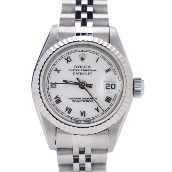 Ladies Rolex Oyster Perpetual Datejust 69174 Steel Watch