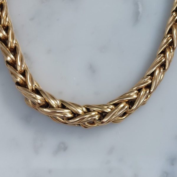 Vintage Gold Graduating Necklace