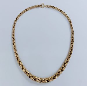 Vintage Gold Graduating Necklace