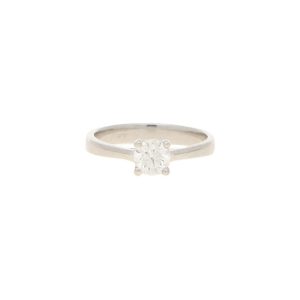 Solitaire Diamond Engagement Ring, 0.51 carats