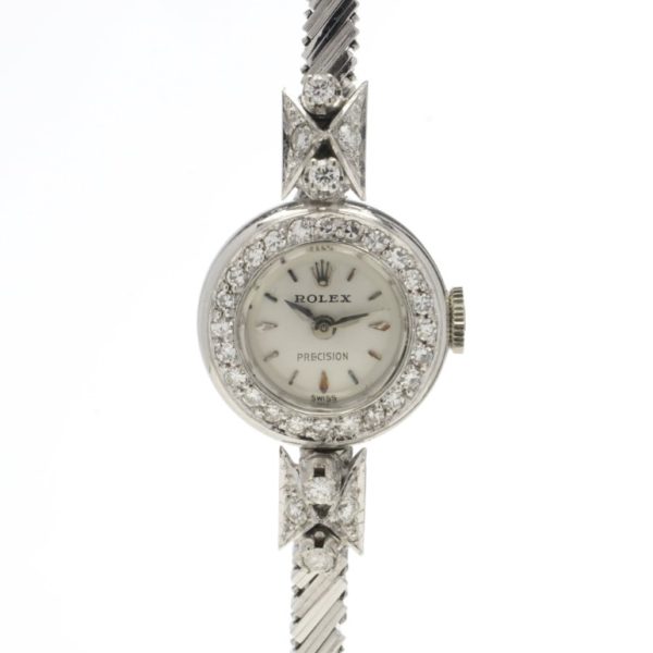 Vintage Rolex Precision Diamond Cocktail Watch