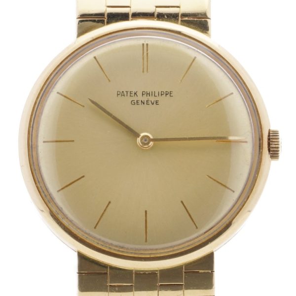 Vintage Patek Philippe Calatrava 3416 18ct Yellow Gold Manual Watch, Circa 1960s