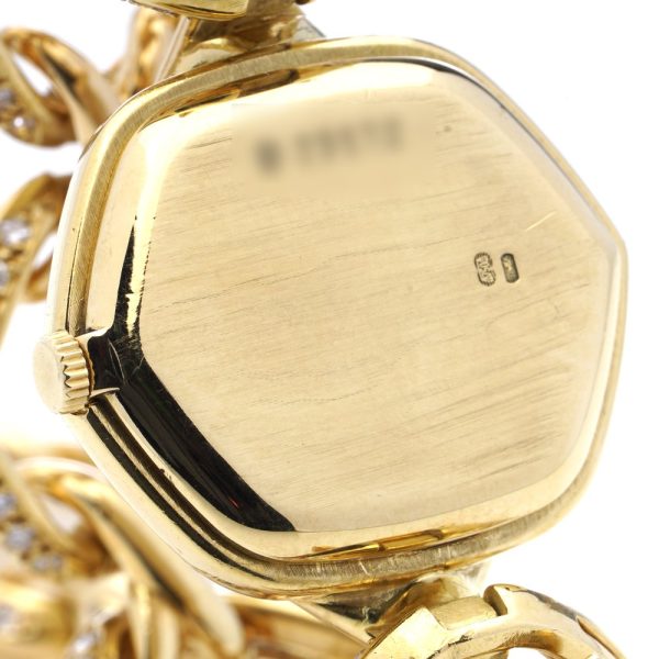 Audemars Piguet 18ct Yellow Gold Manual Watch with 3.44cts Diamonds