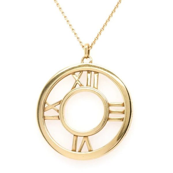 Tiffany and Co 18ct Yellow Gold Atlas Pendant