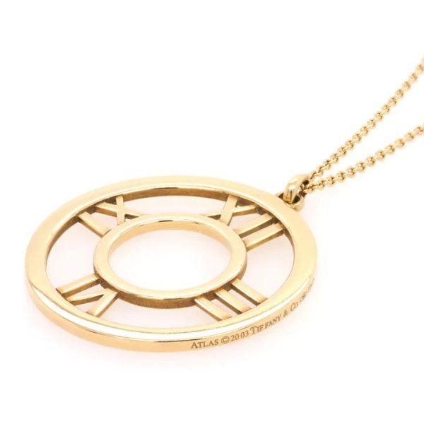 Contemporary 18ct Yellow Gold Tiffany and Co Atlas Pendant