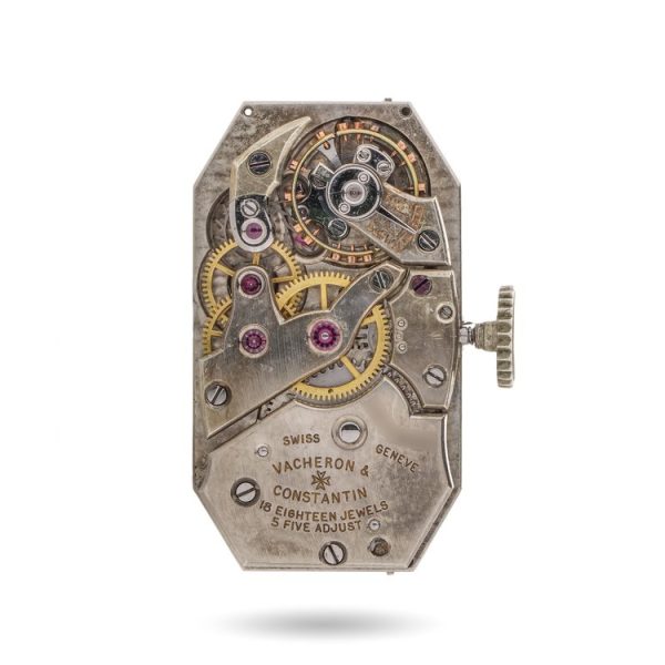 Antique Vacheron Constantin 3.60ct Diamond Cocktail Watch in Platinum