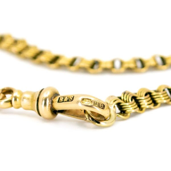 Antique Edwardian Belcher Chain Necklace