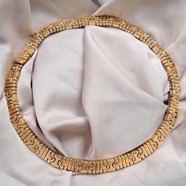 Bvlgari Parentesi 18ct Gold Collar Necklace