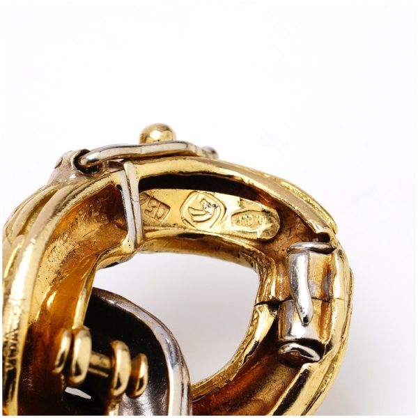 Vintage Van Cleef and Arpels Hammered 18ct Gold Bracelet