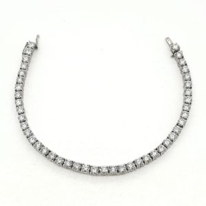 8cts Brilliant Cut Diamond Line Tennis Bracelet